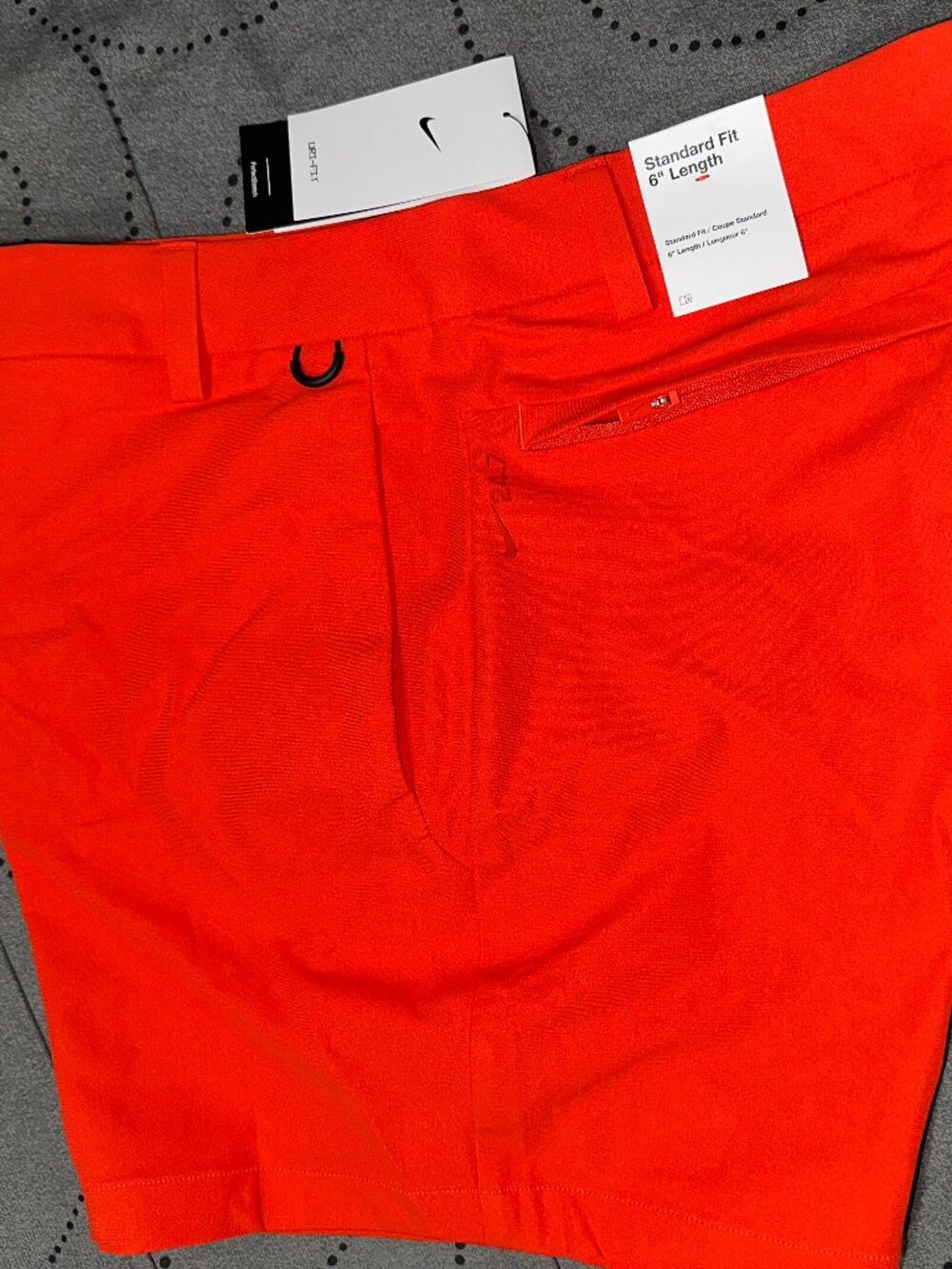 NIKE GOLF 24.7 STANDARD DRI FIT #633 ORANGE SHORTS SIZE 32 or 30 MEN NWT $95.00